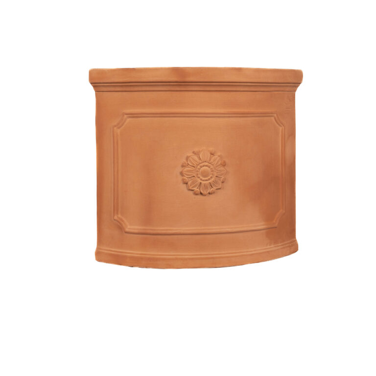 Houbiers Terracotta Angolare con rosone