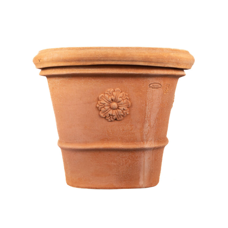 Houbiers Terracotta vaso quadrato