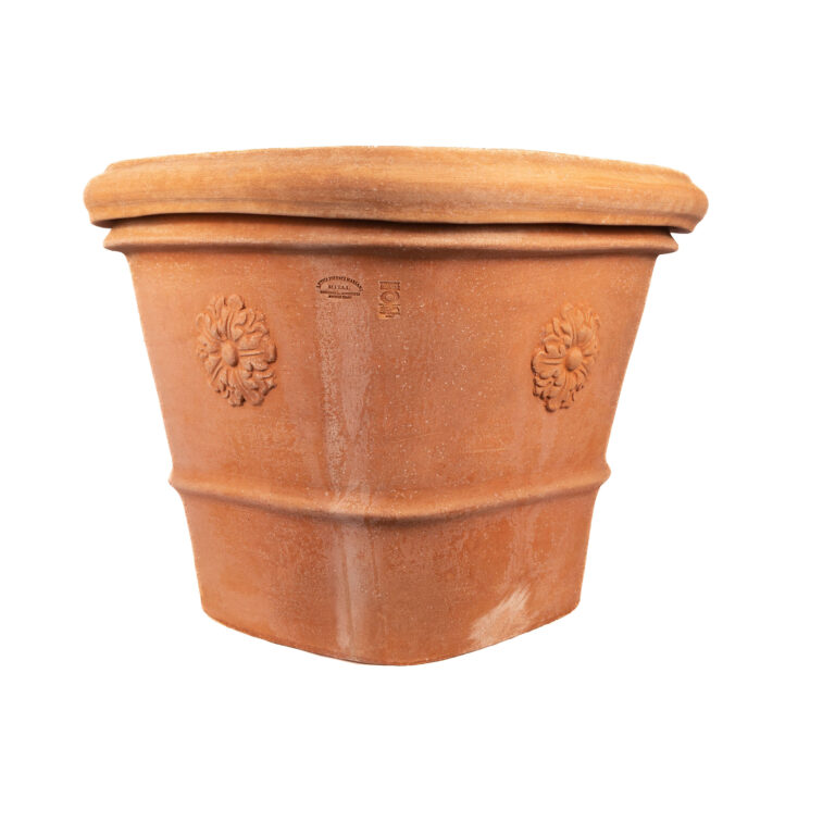 Houbiers Terracotta vaso quadrato