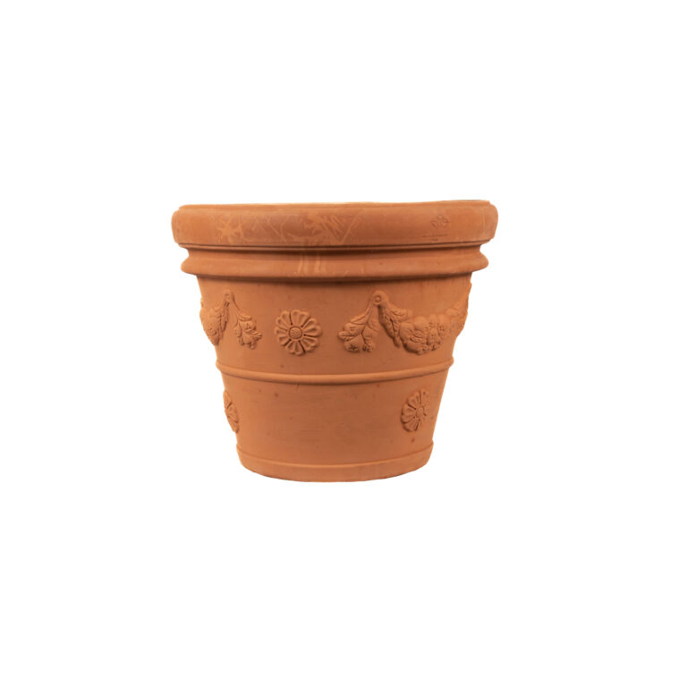 Houbiers Terracotta VASO d.b. festonato